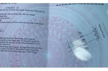 Bán đất đấu giá My Hạ, Thanh Mai, sát nhà thi đấu Thanh Oai, 98m2 x 27.5 triệu/m2= 2.7 tỷ